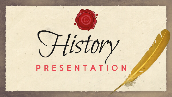 Page Presentation Histoire Modèles de diaporamas pédagogiques | Genially